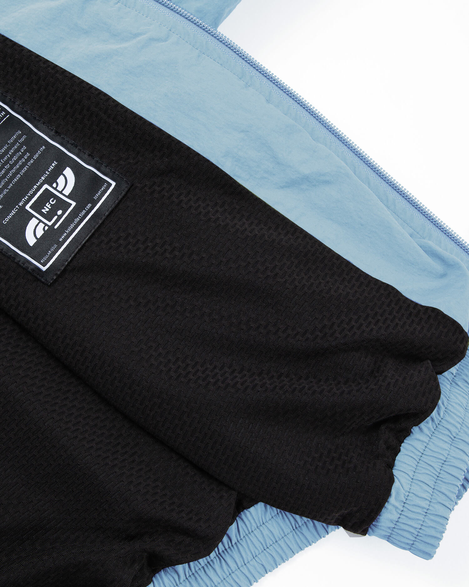 Women's Cropped Track Jacket in Light Blue 09 #light-blue